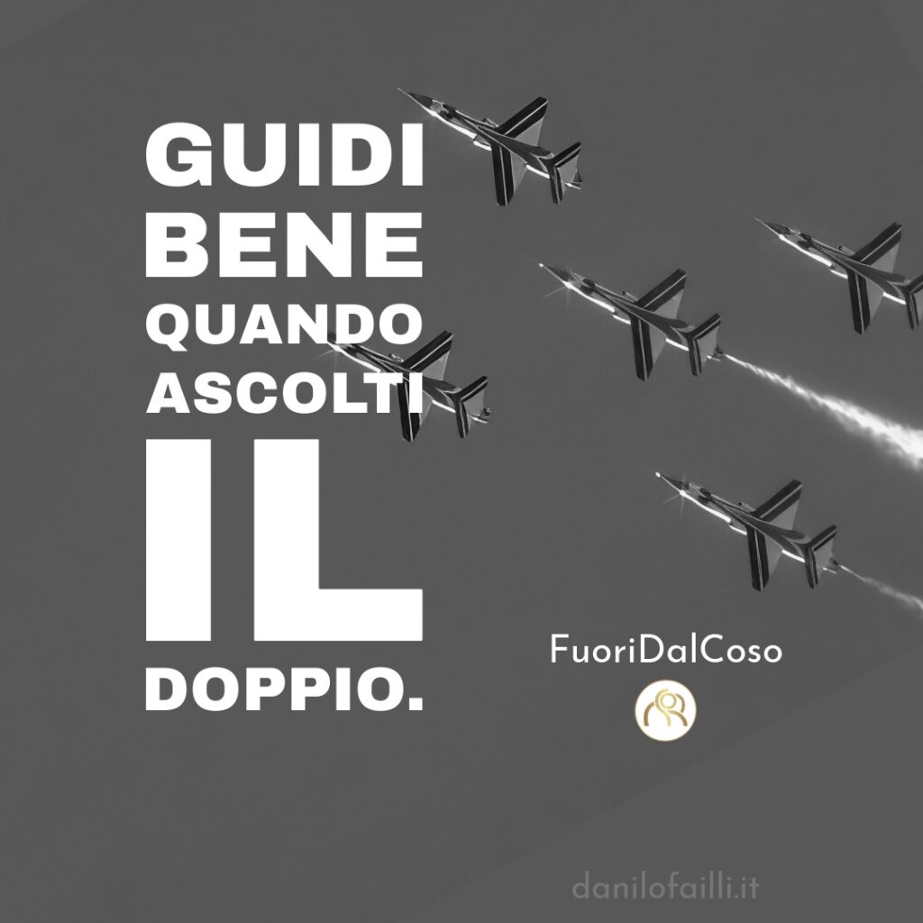 Guidi bene quando ascolti il doppio. 3 senza titolo 1 6