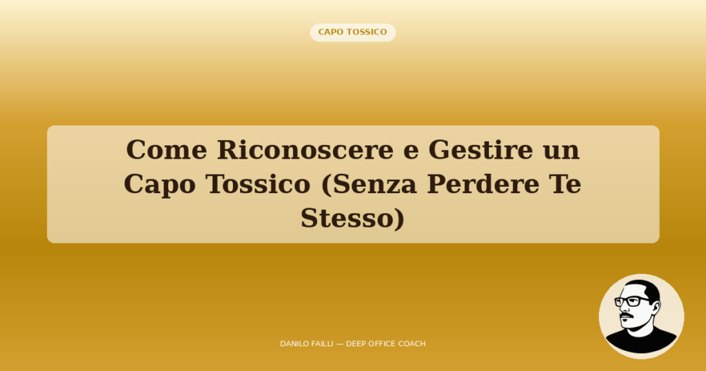 Capo tossico: come si riconosce e cosa fai tu 1 capo tossico cosa fare