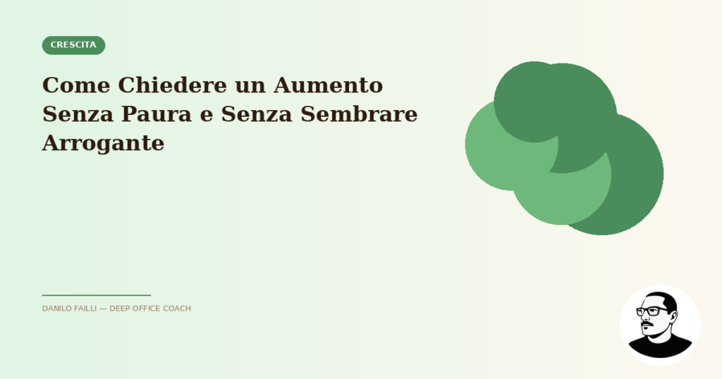 Come Chiedere un Aumento Senza Paura e Senza Sembrare Arrogante 3 chiedere aumento senza paura