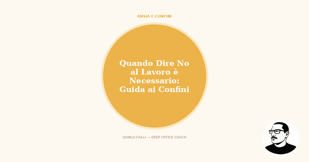 Quando Dire No al Lavoro è Necessario: Guida ai Confini Sani 2 quando dire no lavoro